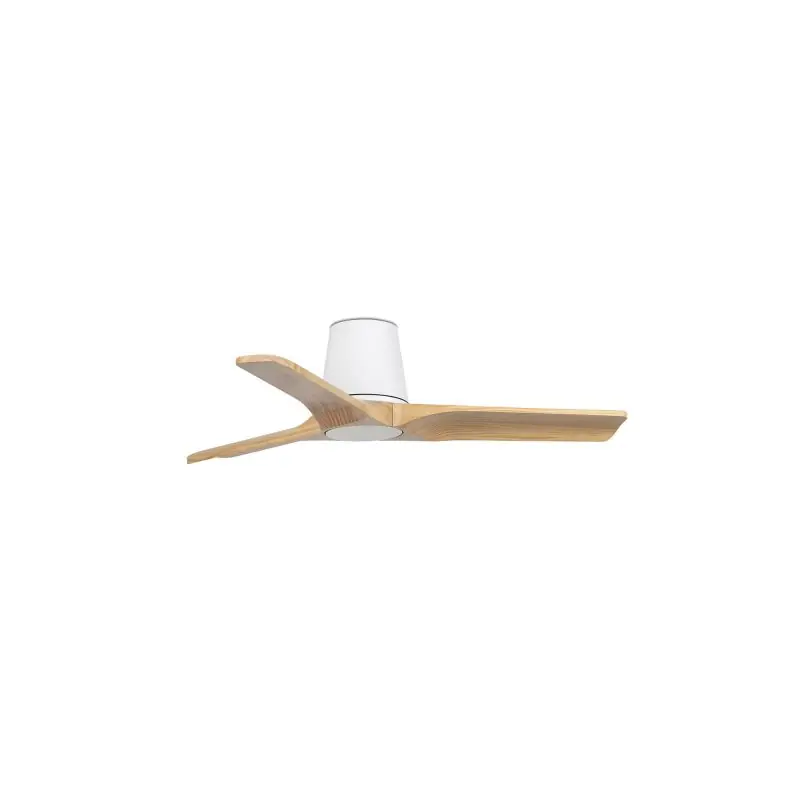 Betrouwbaar Faro Heywood Tub S - plafondventilator - Ø 90 cm - mat wit en pino