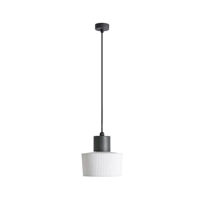 Trendy Faro Muffin - hanglamp - Ø 22 x 155 cm - IP44 - donkergrijs
