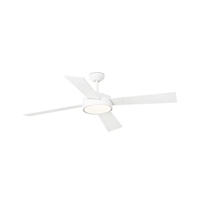 Express Levering Faro Hydra - plafondventilator met licht en afstandsbediening - Ø 133 cm - 22W LED incl. - wit