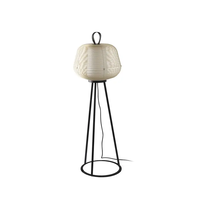 Faro Nara - vloerlamp - 56 x 120 x 46 cm - IP65 - beige Voordeelprijs