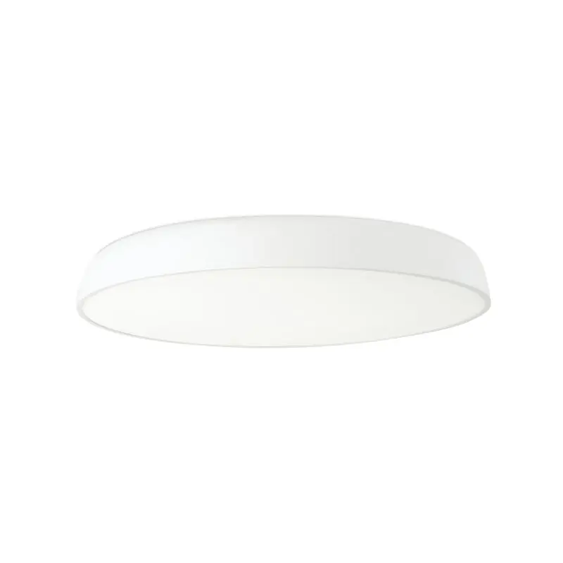 Faro Mega - plafondverlichting - Ø 75 x 11 cm - 52W dimbare LED incl. - mat wit Laatste Kans
