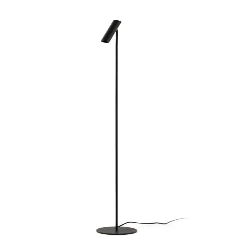 Voordeelprijs Faro Leo - vloerlamp - Ø 20 x 115,5 cm - 3,5W LED incl. - mat zwart