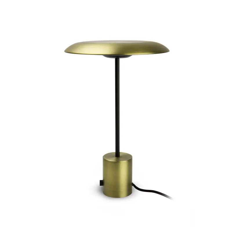 Limited Edition Faro Hoshi - tafellamp - Ø 26 x 40 cm - 12W dimbare LED incl. - goud en zwart
