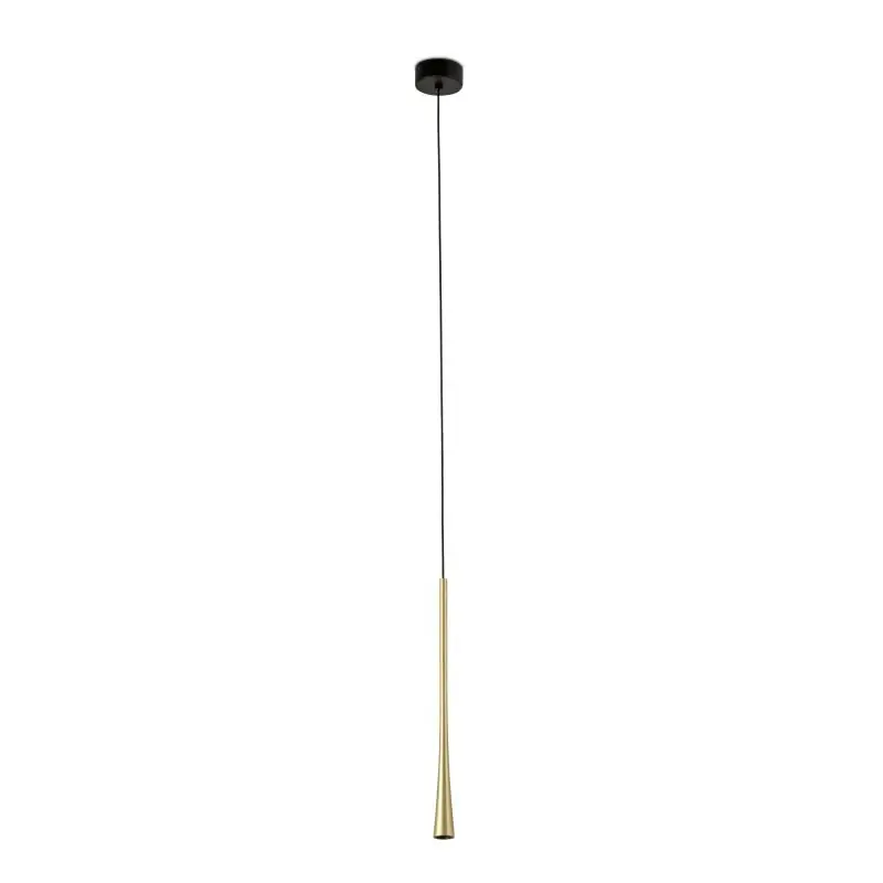 Faro Diana 400 - hanglamp - Ø 3,2 x 40 cm - 6W LED incl. - goud Voordeelprijs