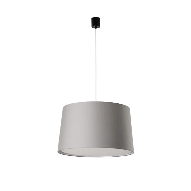Beperkt Aanbod Faro Windsor S - hanglamp - Ø 64 x 37,5 cm - mat zwart en grijs