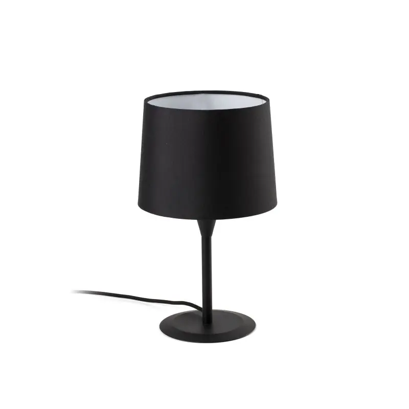 Faro Conga - tafellamp - Ø 21,5 x 44,5 cm - zwart Favoriet