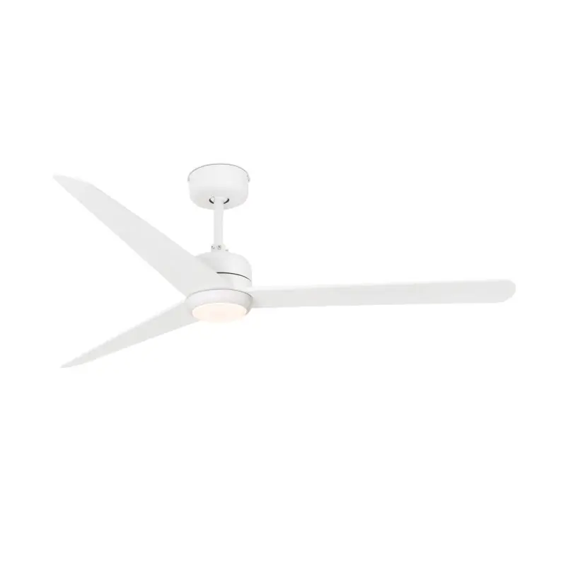 Faro Nuu - plafondventilator met licht en afstandsbediening en timer - Ø 132 cm - 15W LED incl. - mat wit Fabrieksprijs