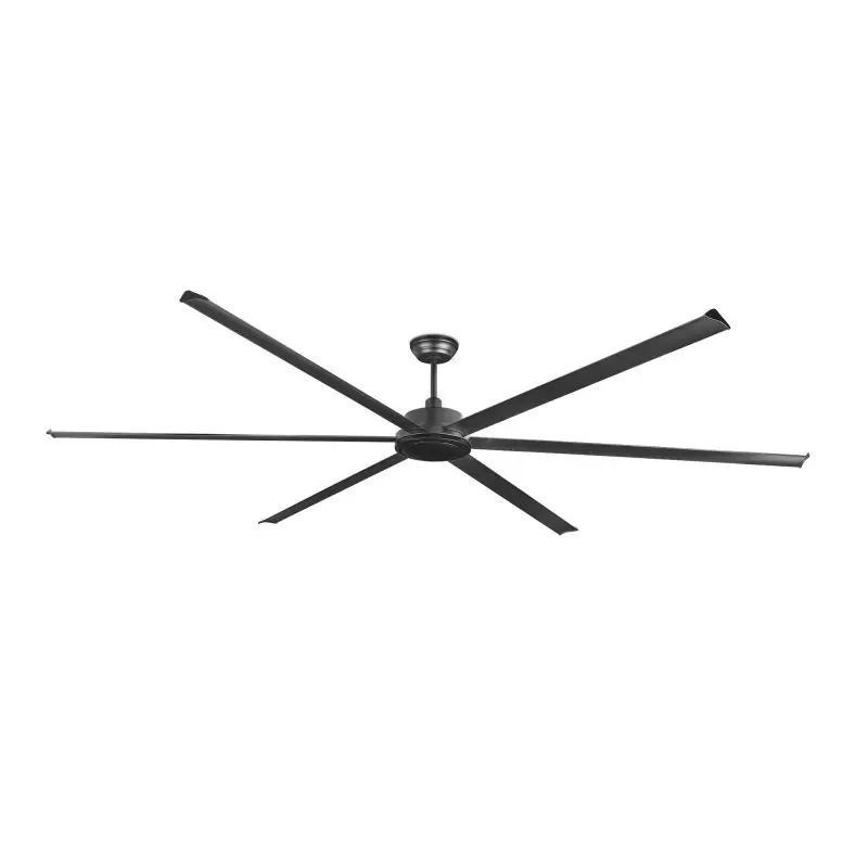Origineel Faro Rotterdam 30 XXL - plafondventilator - Ø 300 cm - mat zwart