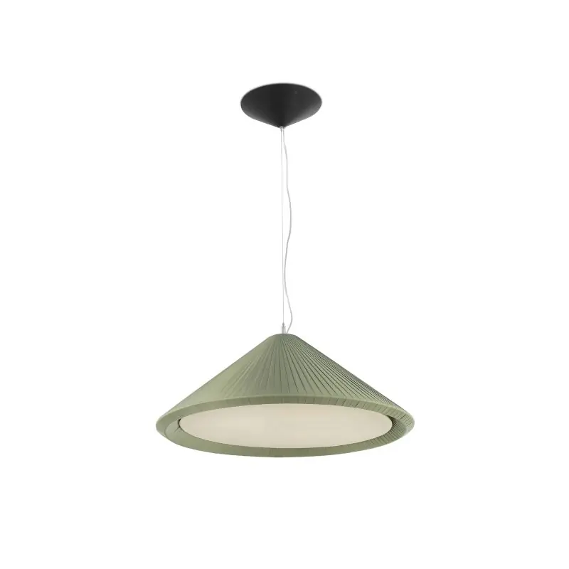 Speciale Aanbieding Faro Saigon-in - hanglamp - Ø 70 x 27,5 cm - olijfgroen