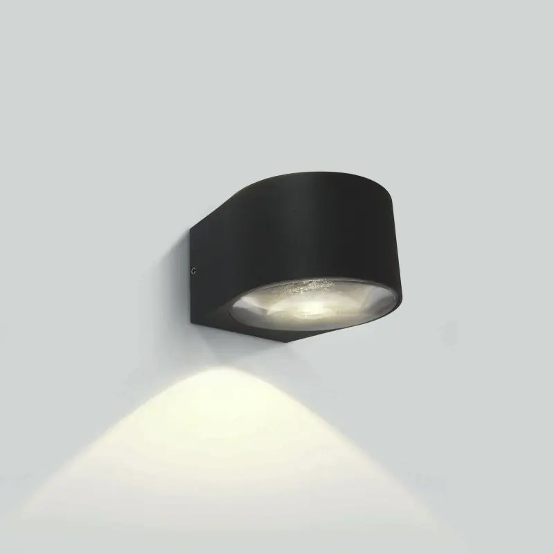 Beperkt Aanbod ONE Light Indoor/Outdoor Wall Lights - buiten plafond/wandverlichting - 12,2 x 10,7 x 7,6 cm - 6W LED incl. - IP65 - antraciet