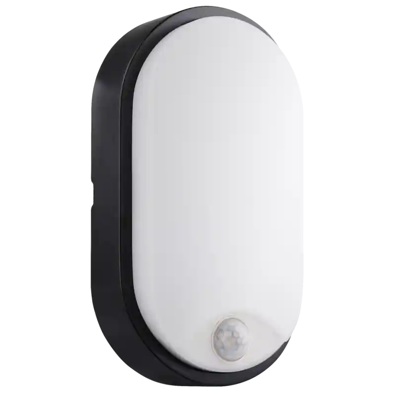 Century Italia Forma - wand- en plafondverlichting - 12 x 6,3 x 21,2 cm - 14W LED incl. - met bewegingssensor - instelbare lichtkleur - IP54 - wit en zwart Hete Deal