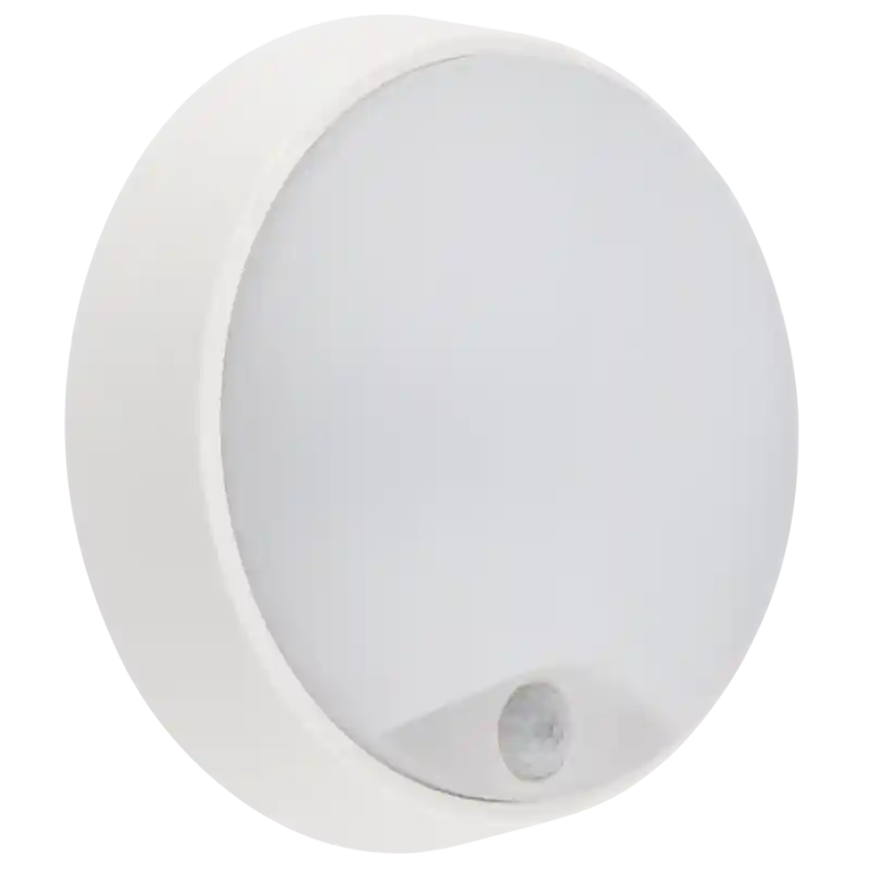Gereduceerde Prijs Century Italia Forma - plafond- en wandverlichting - Ø 21,4 x 8 cm - 14W LED incl. - met bewegingssensor - instelbare lichtkleur - IP54 - wit