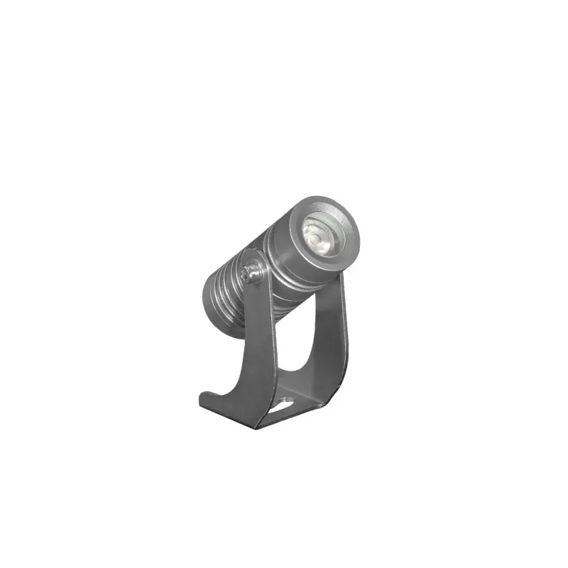 Century Italia Blaze - grondspot - 7,3 x 2,7 x 8,7 cm - 3W LED incl. - IP67 - grijs - warm witte lichtkleur Topkwaliteit