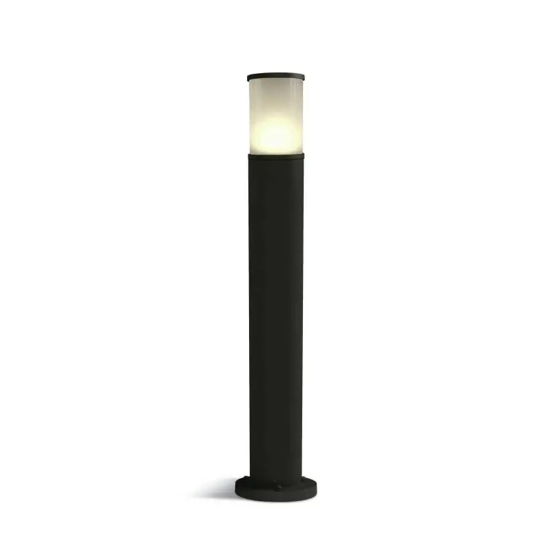 Veilige Betaling ONE Light E27 Tube Lights - tuinpaal - Ø 10,7 x 75 cm - IP54 - zwart