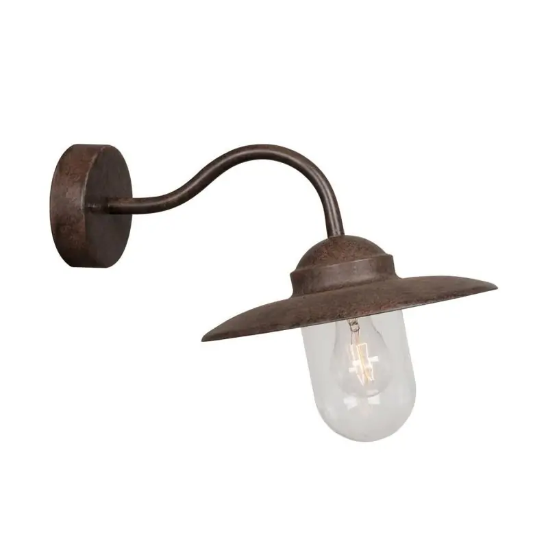 Aanbieding Nordlux Luxembourg - buiten wandverlichting - 27,5 x 27 cm - IP54 - roestig