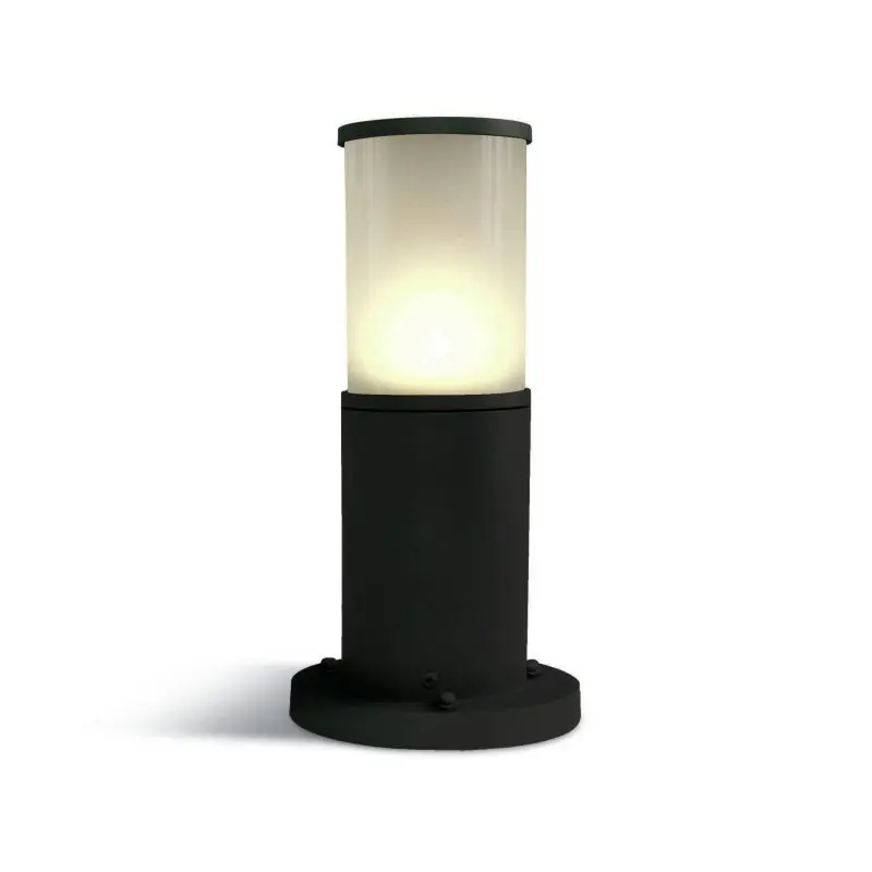 ONE Light E27 Tube Lights - tuinpaal - Ø 10,7 x 35 cm - IP54 - zwart Trendy