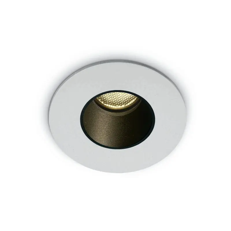 Wereldwijde Verzending ONE Light - Dark Light Range - inbouwspot - Ø 40 mm, Ø 30 mm inbouwmaat - 2W LED incl. - IP65 - wit