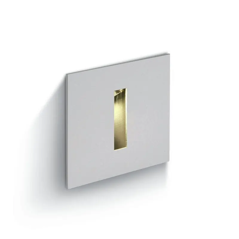 ONE Light Indoor/Outdoor Decorative Wall Recessed - inbouw wandverlichting - 5,6 x 5,4 x 5,6 cm - 3W dimbare LED incl. - IP54 - wit Garantie Inbegrepen