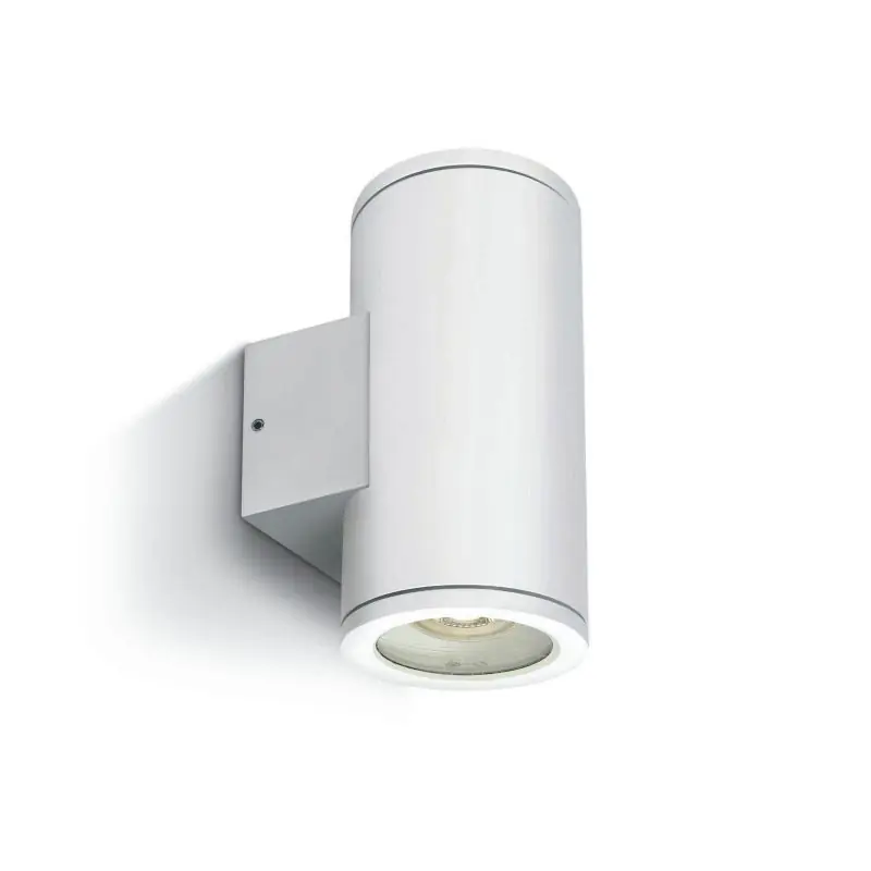 Laatste Versie ONE Light GU10 Outdoor - buiten wandverlichting - 8 x 17,3 cm - IP54 - wit