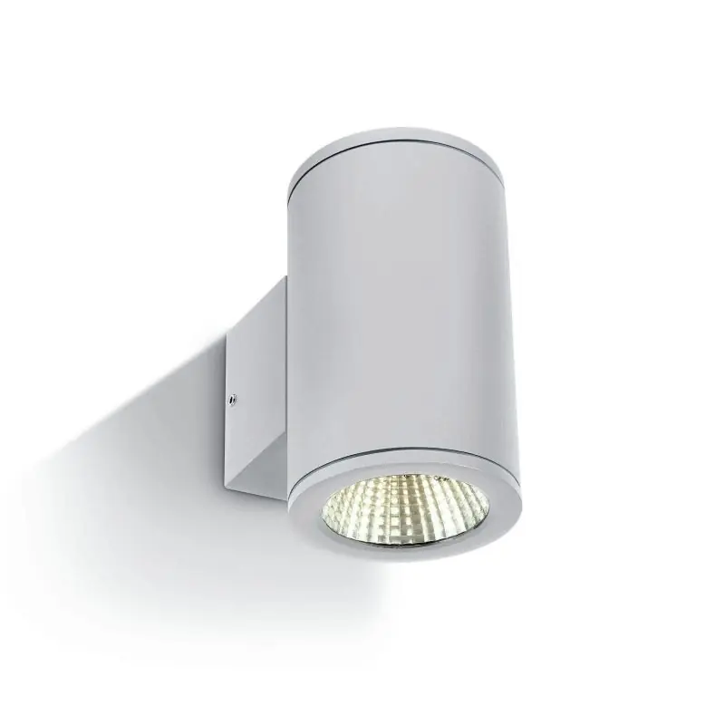Laatste Versie ONE Light Outdoor Wall Cylinders Up & Down Beam - buiten wandverlichting - 8 x 10,6 x 13,8 cm - 2 x 6W LED incl. - IP54 - wit