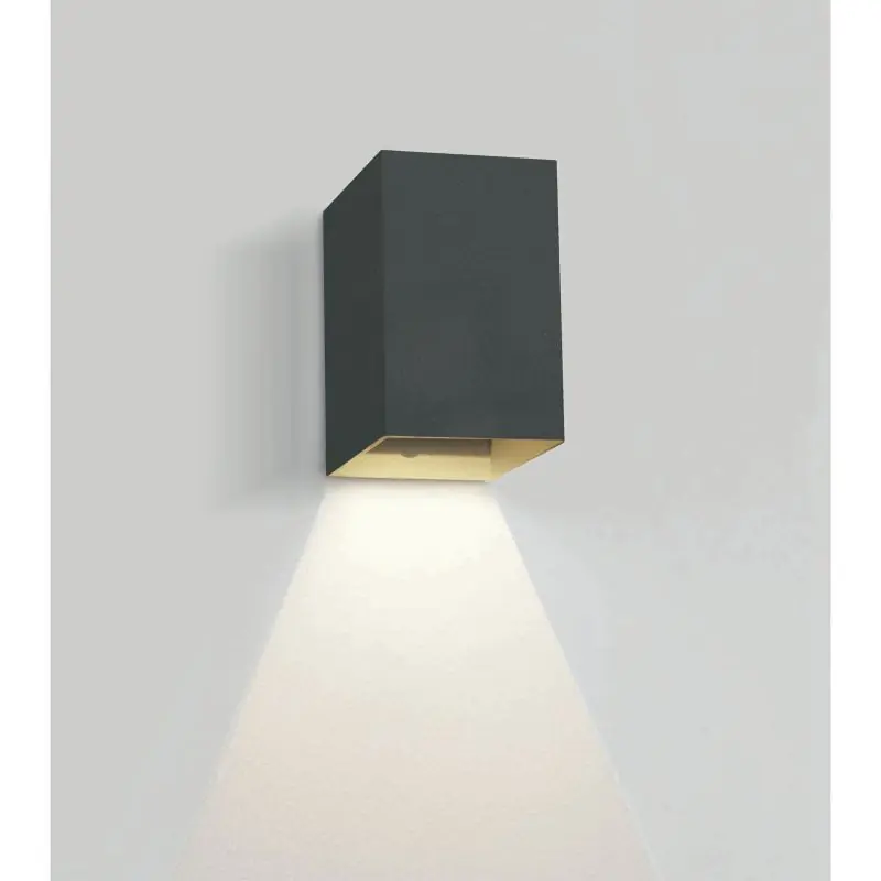 ONE Light Outdoor Wall Dark Lights - buiten wandverlichting - 9 x 6,8 x 10,7 cm - 3W LED incl. - IP54 - antraciet Limited Edition