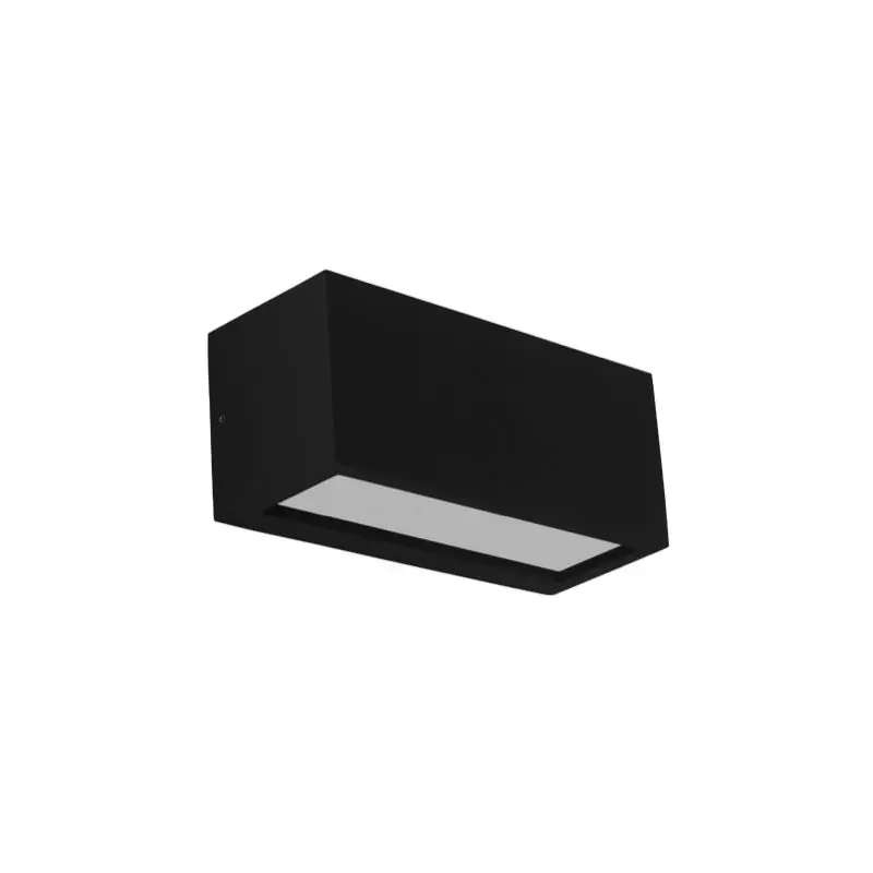 Bulkbestelling Century Italia Reverso - buiten wandverlichting - 10 x 11 x 25 cm - IP65 - zwart