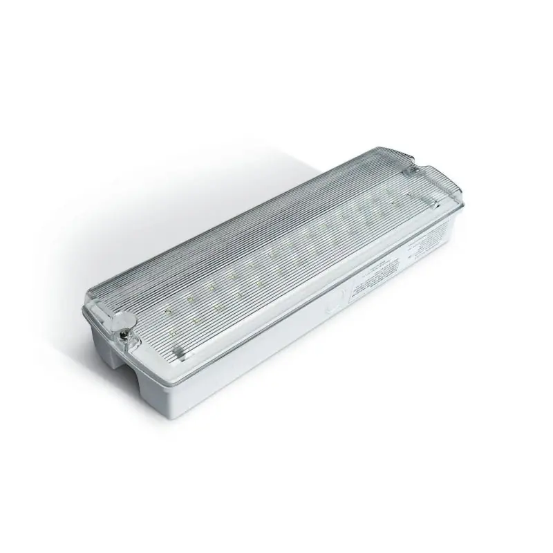 ONE Light Emergency LED Wall and Ceiling Light - 35,2 x 11 x 6,5 cm - 7W LED incl. - IP65 - wit Uitverkoop