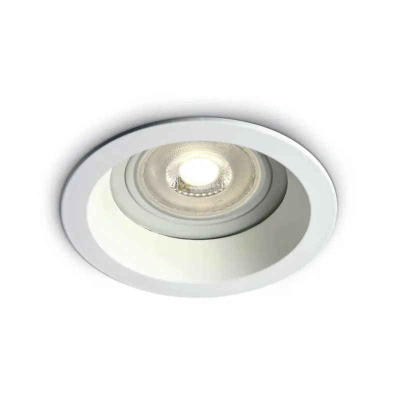 Nieuw ONE Light Darklight Range - inbouwspot - Ø 92 mm, Ø 82 mm inbouwmaat - IP65 - wit