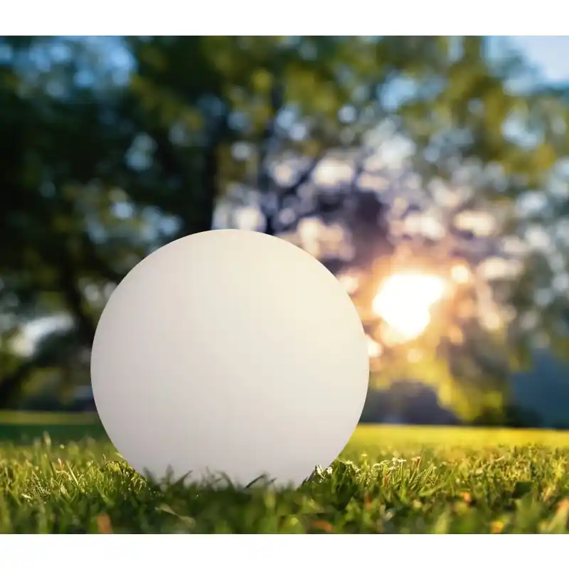 Lage Prijs Century Italia Bolla Solar 30 - oplaadbare tafellamp op zonne-energie en met kabel - Ø 30 x 28 cm - 0,7W RGB+W LED incl. - IP44 - wit