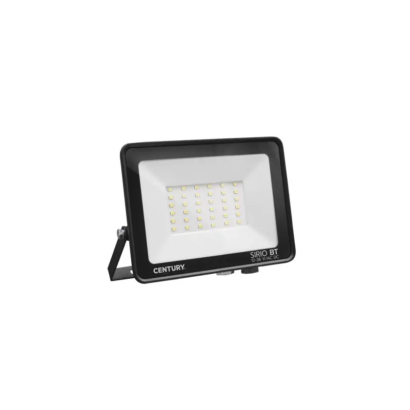 Beperkte Voorraad Century Italia Sirio Bassa Tensione - verstraler op laagspanning 12-36V DC - 15,5 x 2,4 x 12,5 cm - 30W LED incl. - IP65 - zwart