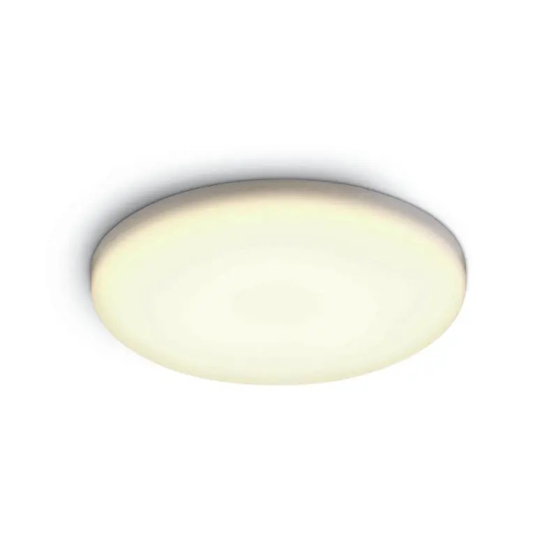 Lage Prijs ONE Light Frameless Range - buiten plafondverlichting - Ø 10 x 2,2 cm - 8W LED incl. - IP65 - wit - warm witte lichtkleur