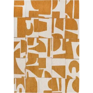 Actieprijs Vloerkleed Curry 9367 Papercut | Louis de Poortere