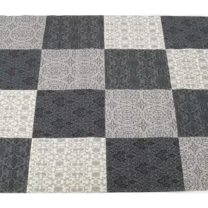 Dagaanbieding Vloerkleed - black/white Love | Brinker