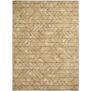 Ambachtelijk Vloerkleed Balanced Beige Arrow FloorArt | Brinker