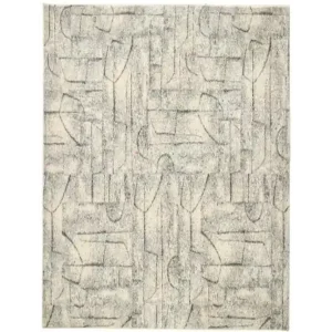 Beperkte Voorraad Vloerkleed Solid Grey Floorganic FloorArt | Brinker