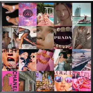 Art Print Fashion Party Collage COLL-04 Goedkoop