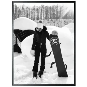 Art Print Chanel Snowboarden FA-99 Bestseller