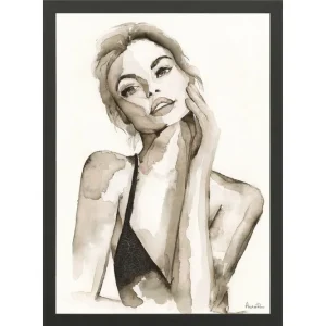 Art Print A Womans Face Professioneel
