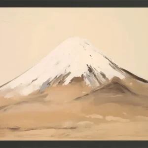 Art Print Fuji Mountain Direct Beschikbaar