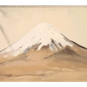 Modern Wandkleed Fuji Mountain