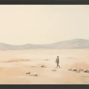 Art Print Shepherd Horizontaal Budget