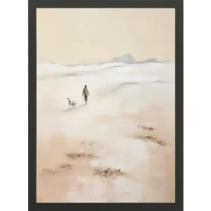 Wereldwijde Verzending Art Print Shepherd Verticaal