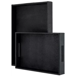 Dienblad set Blane Croco TR-0005 Topkwaliteit