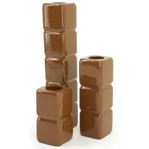 Kandelarenset Mustard 240003 Cube Gecertificeerd