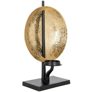 Gratis Verzending Kandelaar Black Gold KA-0210 Chayra