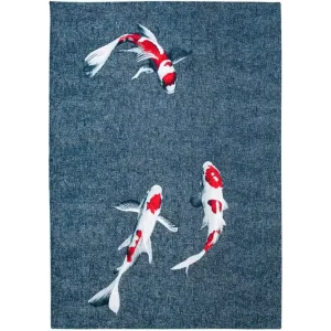 Budget Vloerkleed Japanese Pond 9390 Pop | Louis de Poortere