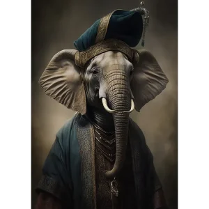 Voordeelprijs Wandkleed Elephant