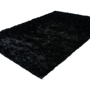 Handgemaakt Vloerkleed 600 black Asosa