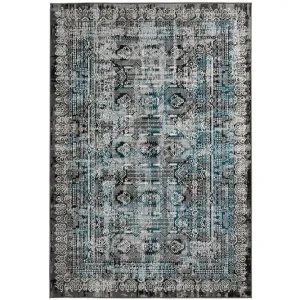 Vloerkleed 525 blauw Ariya Meest Verkocht