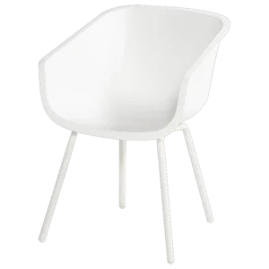 2x Dining Tuinstoel Royal White 23.904.303 Amalia Hoge Kwaliteit